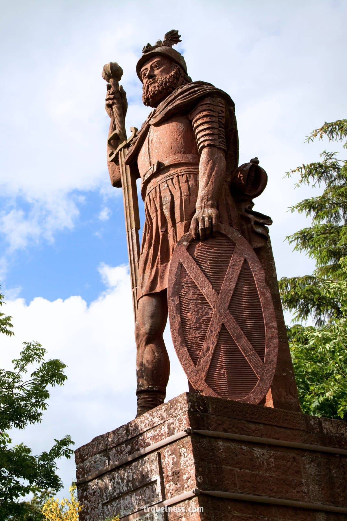 Statue of William Wallace, Dryburgh