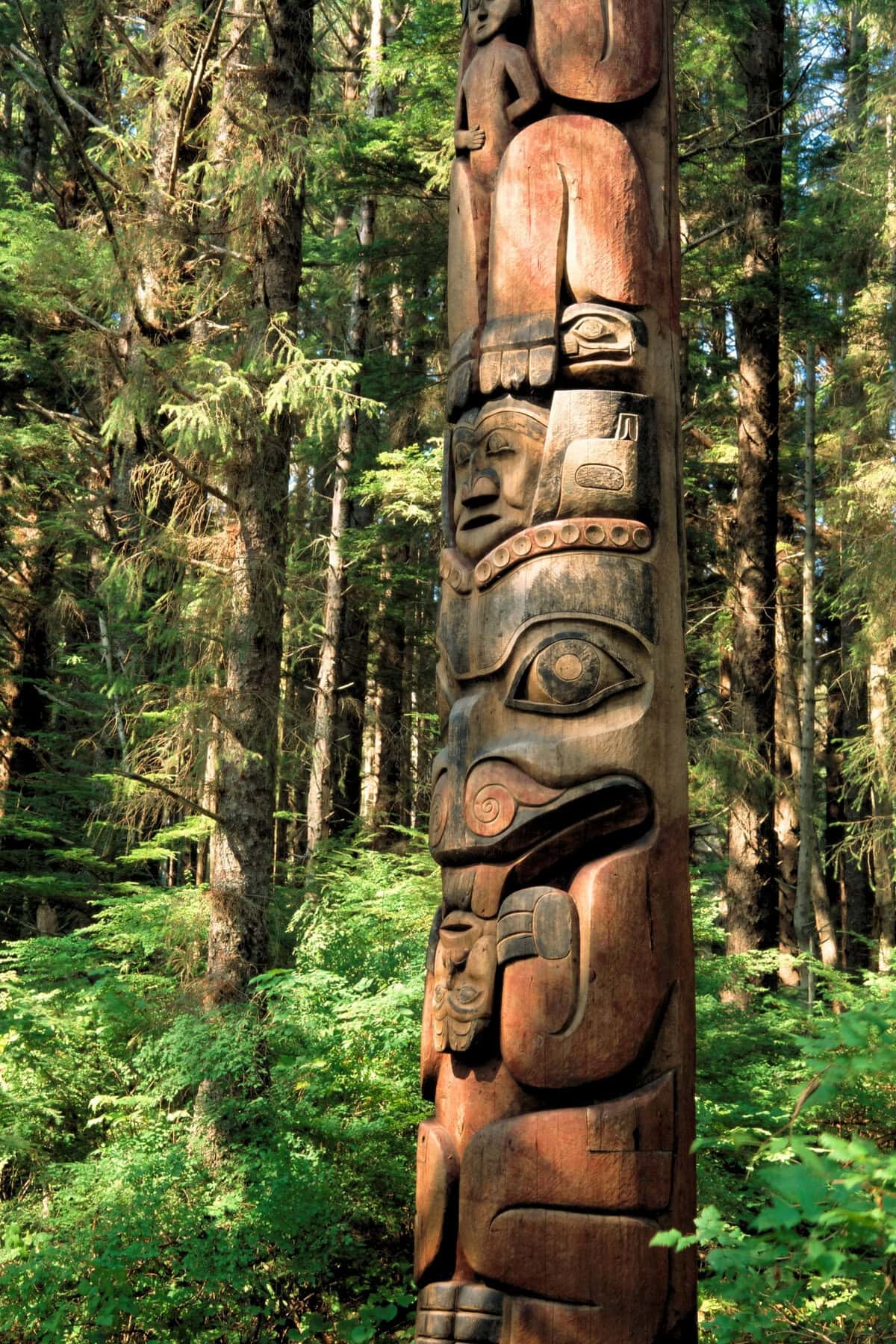 Totem in Sitka Alaska