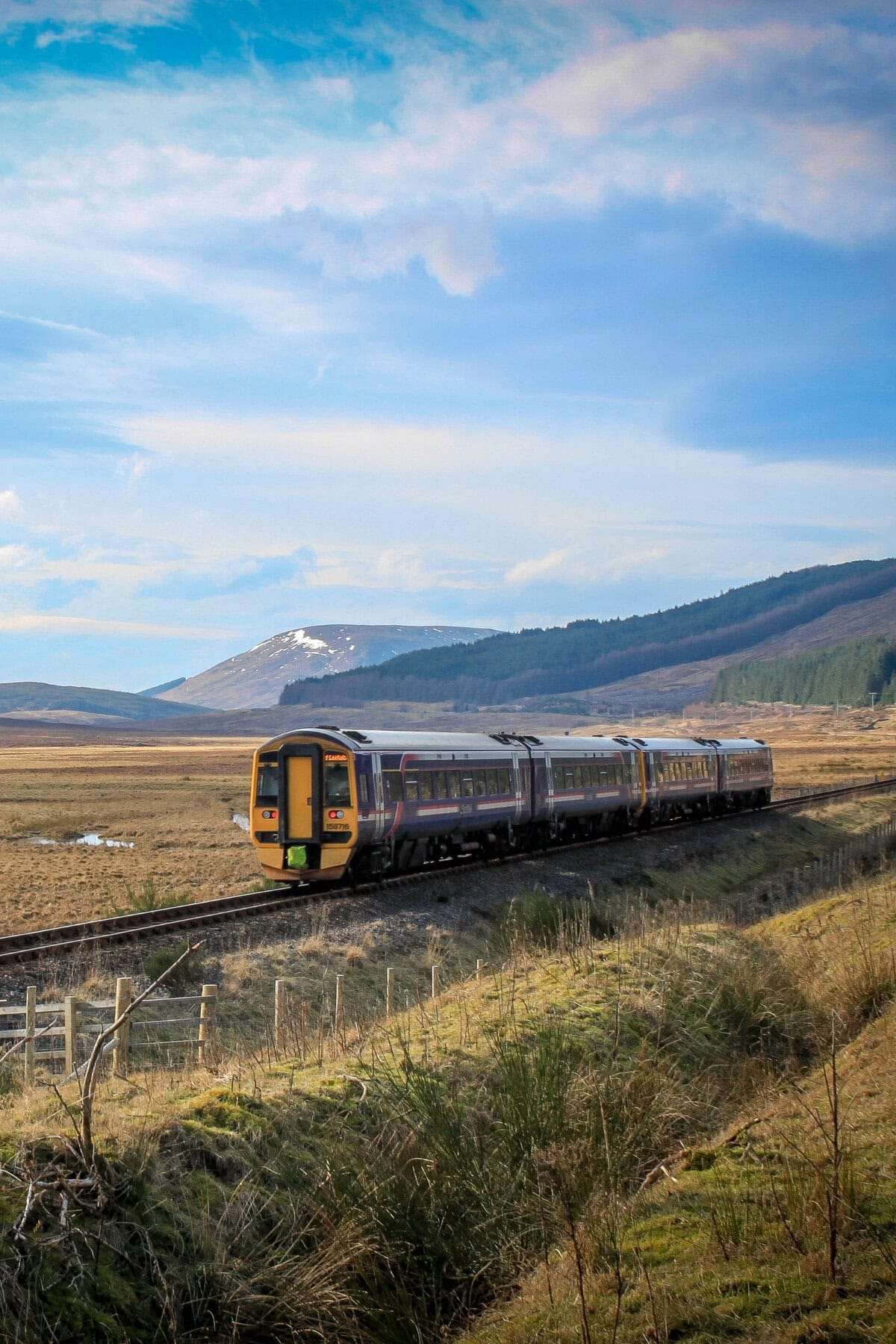 _Train Rides Beneath the Big Skies of Scotland