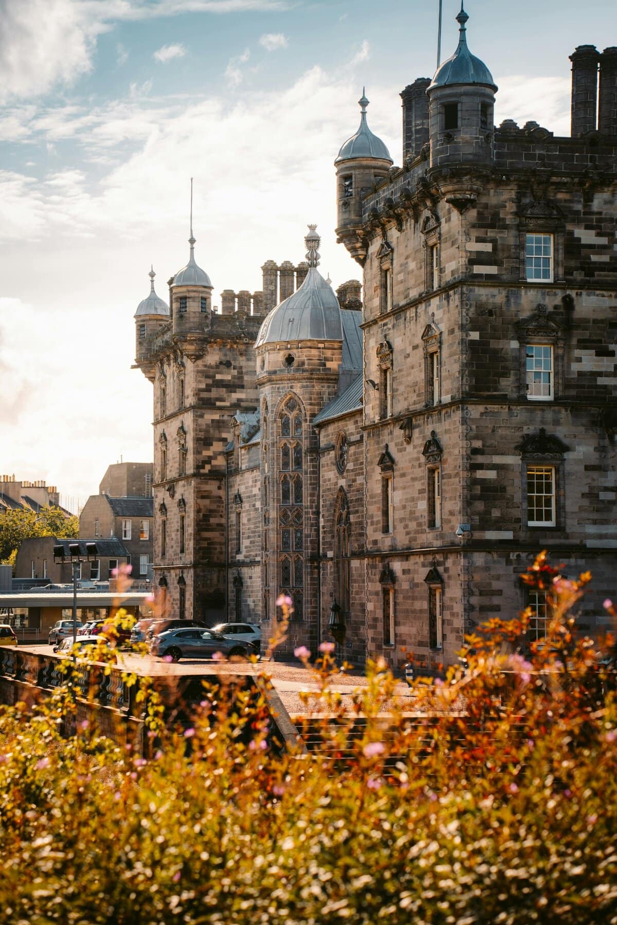 Castle in Edinburgh Scotland
