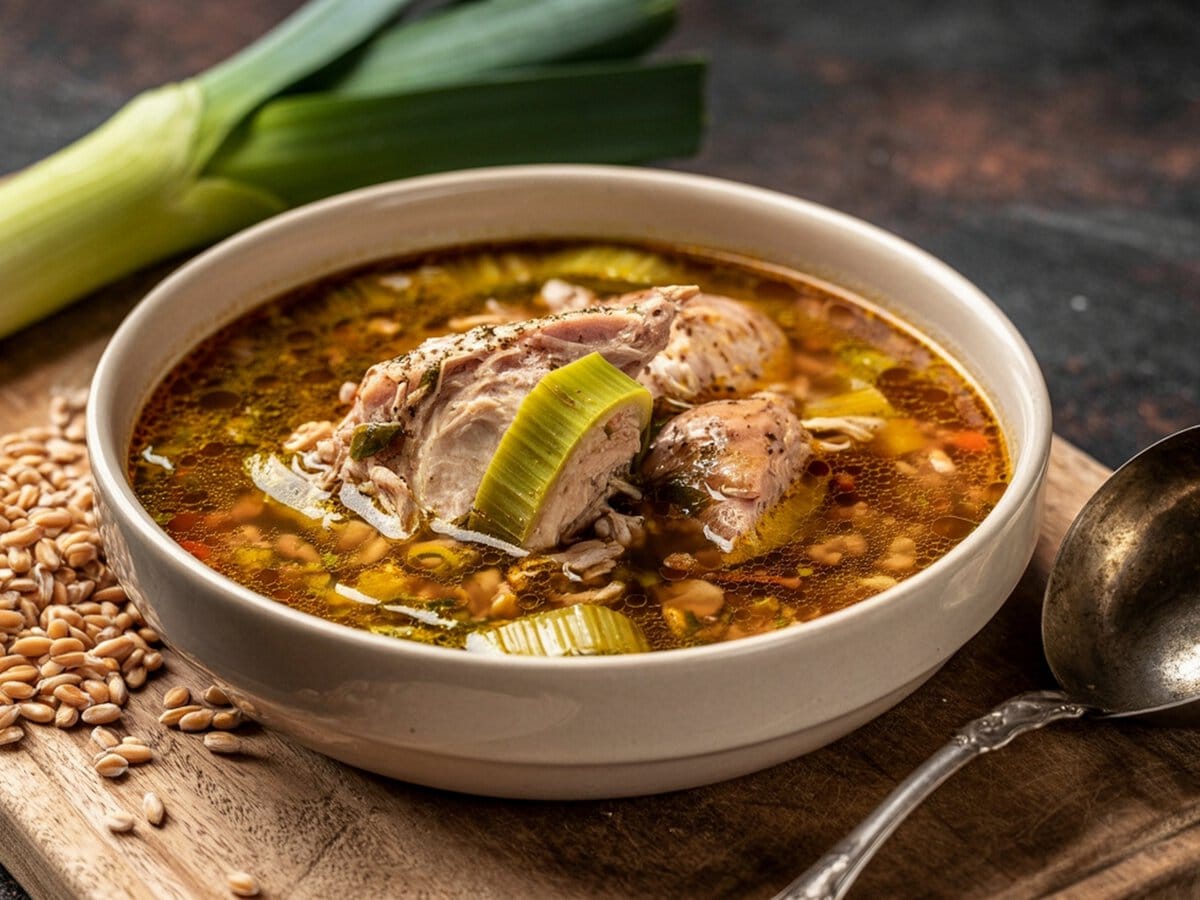 Cock a Leekie Soup