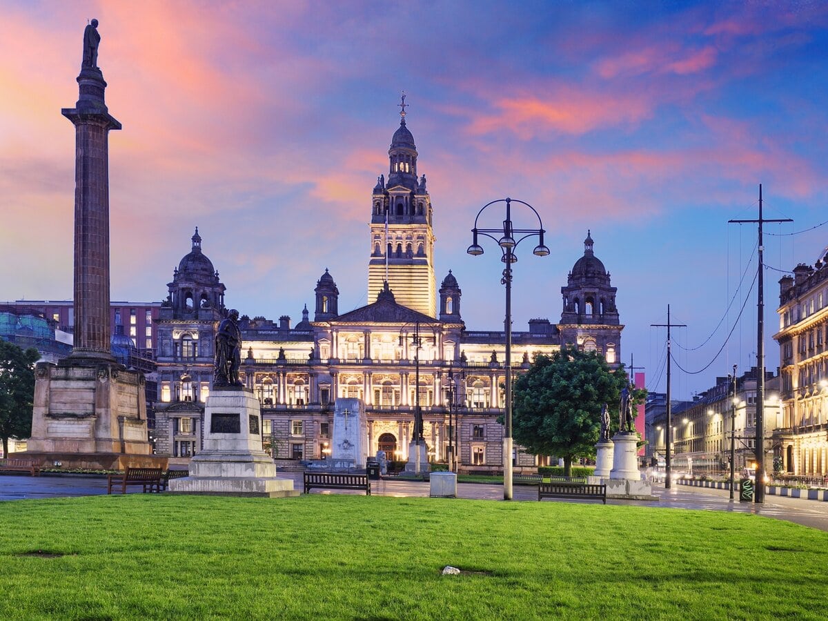 George Square Glasgow Scotland