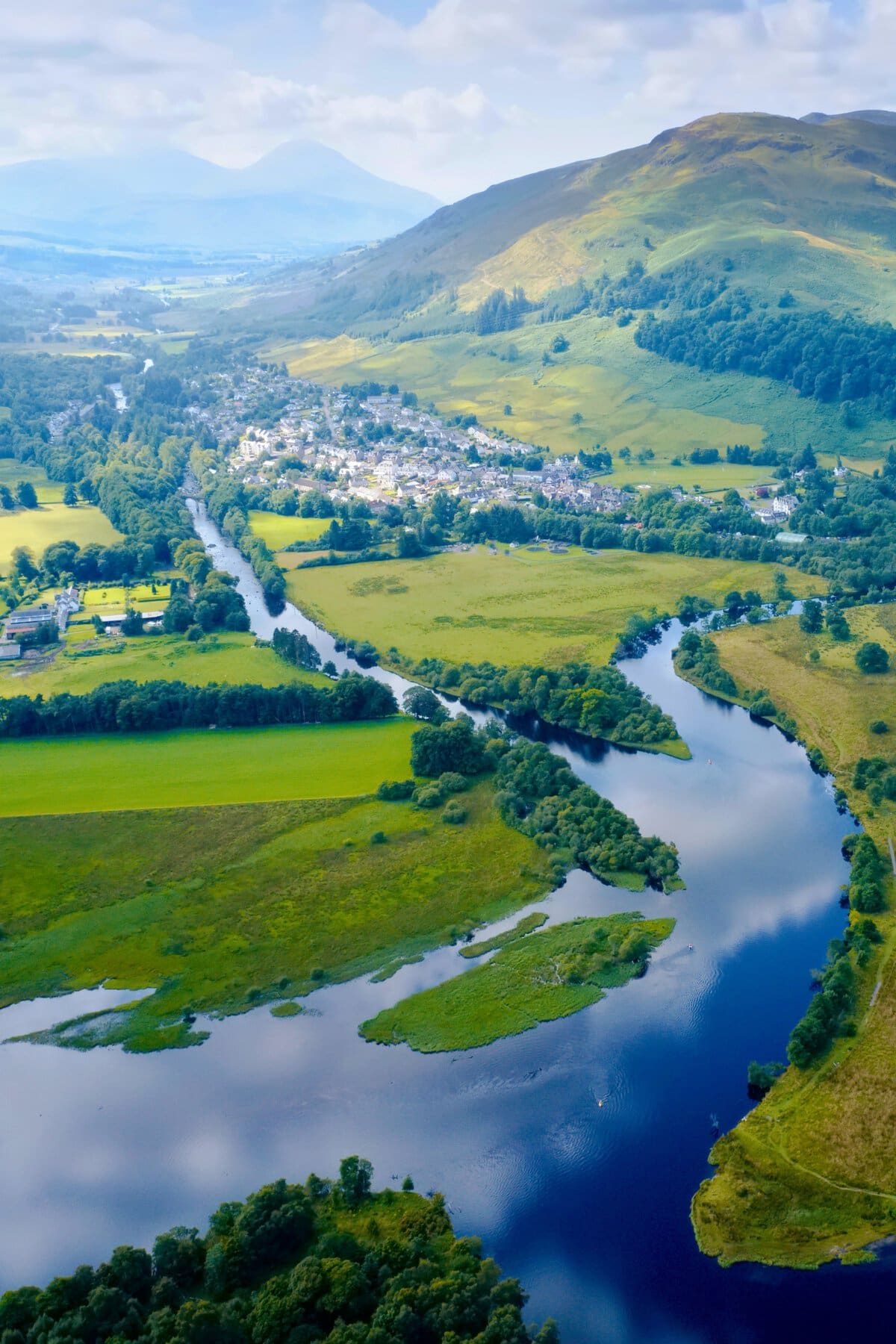 Killan Scotland Aerial View